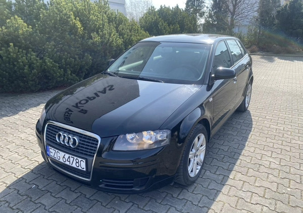 Audi A3 cena 21900 przebieg: 126000, rok produkcji 2008 z Łask małe 326